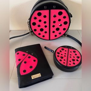 Kate Spade Ladybug purse set